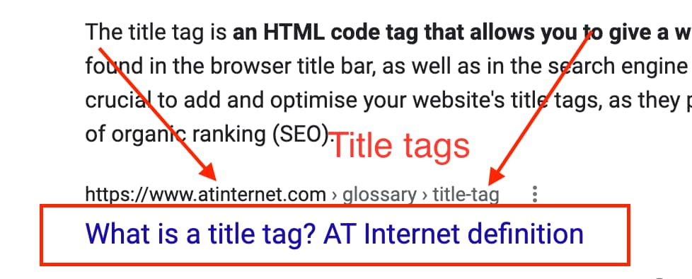what are title tags